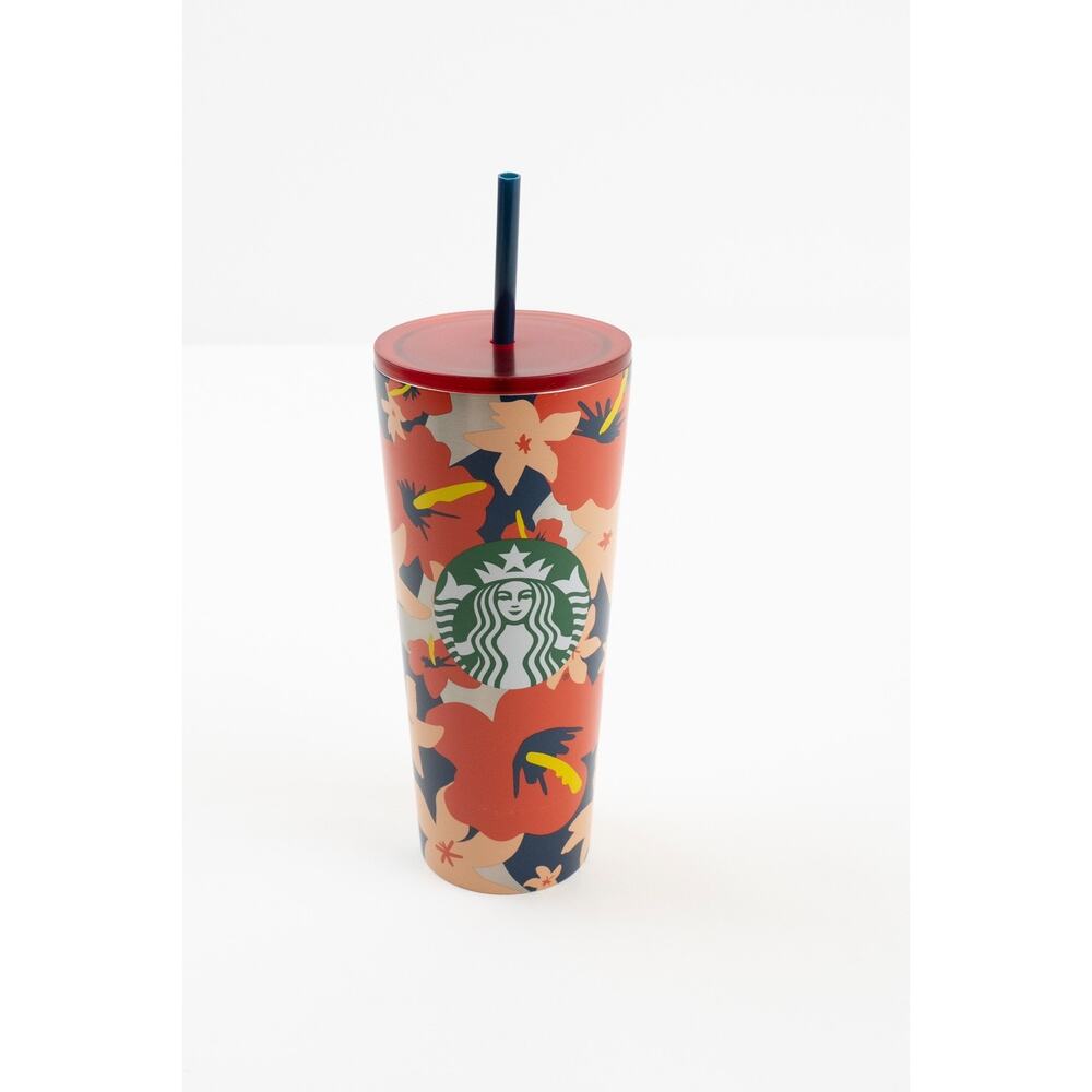 Starbucks Tumbler Cup Lot of 5 Studded Bling Gold Coral Glitter Cold Cup Ceramic - Picture 11 of 16